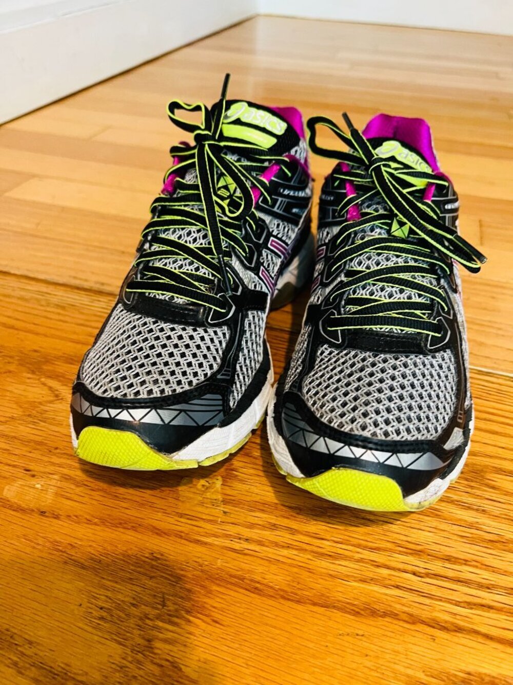 ASICS GT-2000 Running Walking Sneakers Shoes Silver Purple Womens Size 10.5 - Picture 4 of 16